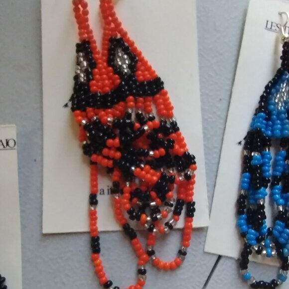 Lot handcrafted earrings (10) - Picture 10 of 10